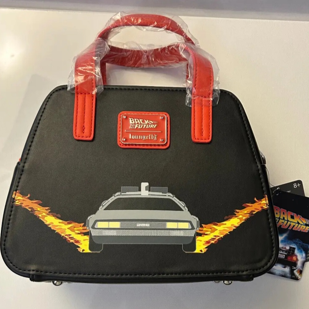 Loungefly Back to the Future Purse Universal Studios NEW WITH TAGS